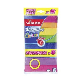 Vileda Microfiber Cloth (Pack of 8)