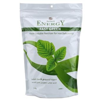 Desert Energy Fast Green Powder Fertilizer (1 kg, Green)
