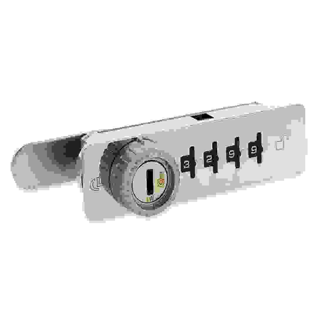 Hettich Combination Lock with Bolt Key Right (Chrome)