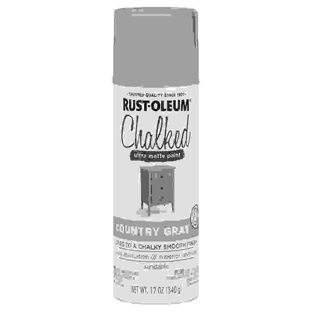 Rust-Oleum Chalked Ultra Matte Paint (340 g, Country Gray)