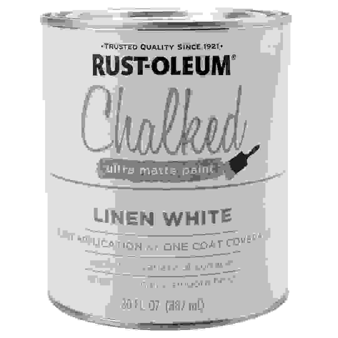 Rustoleum Chalked Ultra Matte Paint (887 ml, Linen White)