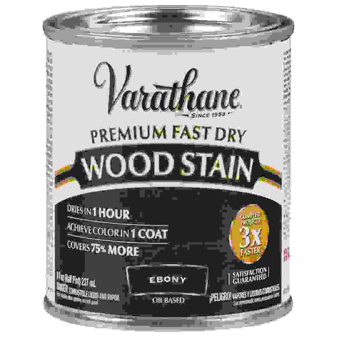 Varathane Premium Fast Dry Wood Stain (237 ml, Ebony)