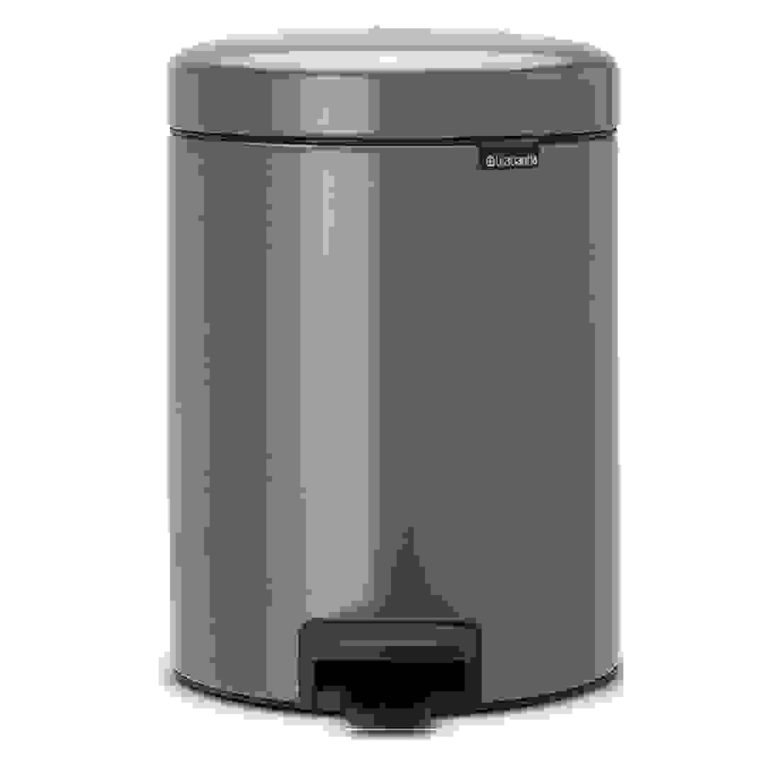 Brabantia NewIcon Pedal Bin (5L, Platinum)