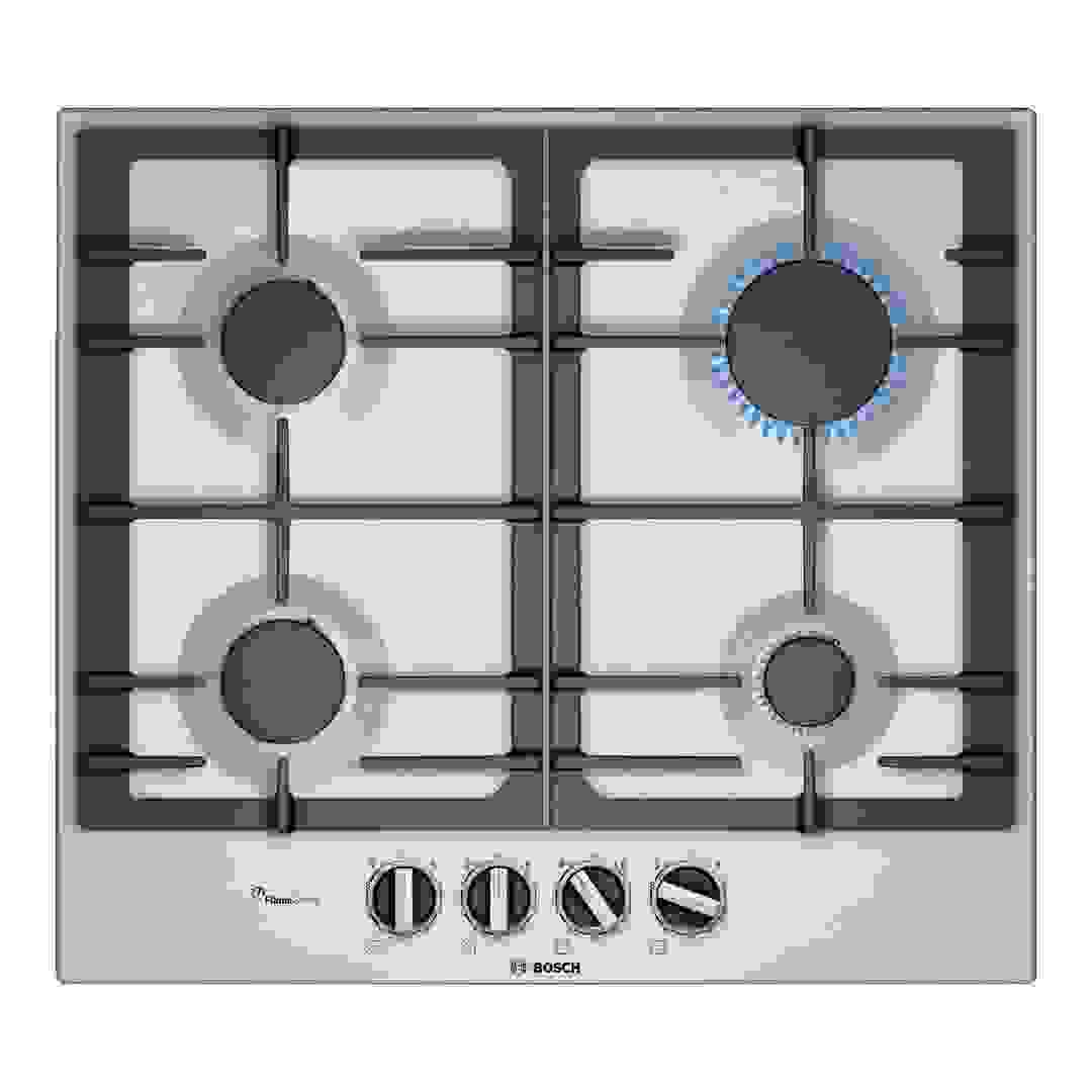 Bosch Gas Hob, PCP6A5B90M (60cm, 4 Burners, Steel)