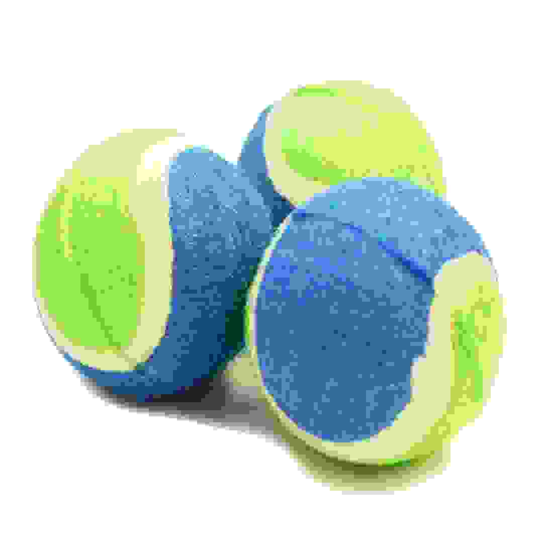 لعبة كلاب ديجرز كرات تنس صغيرة (أخضر وأزرق)