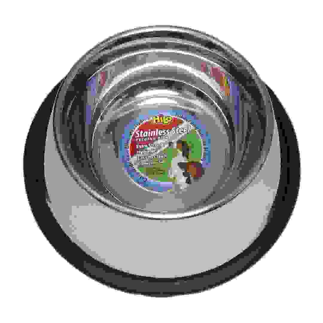 طبق طعام ستانلس ستيل مضاد للانزلاق هيلو (473 مل)