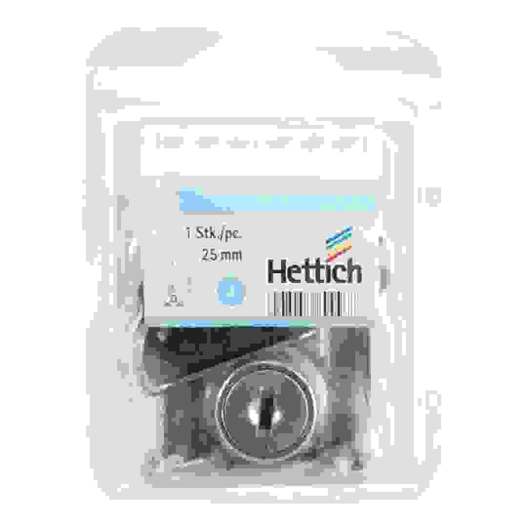 Hettich Screw On Cylinder Lock (25 mm)
