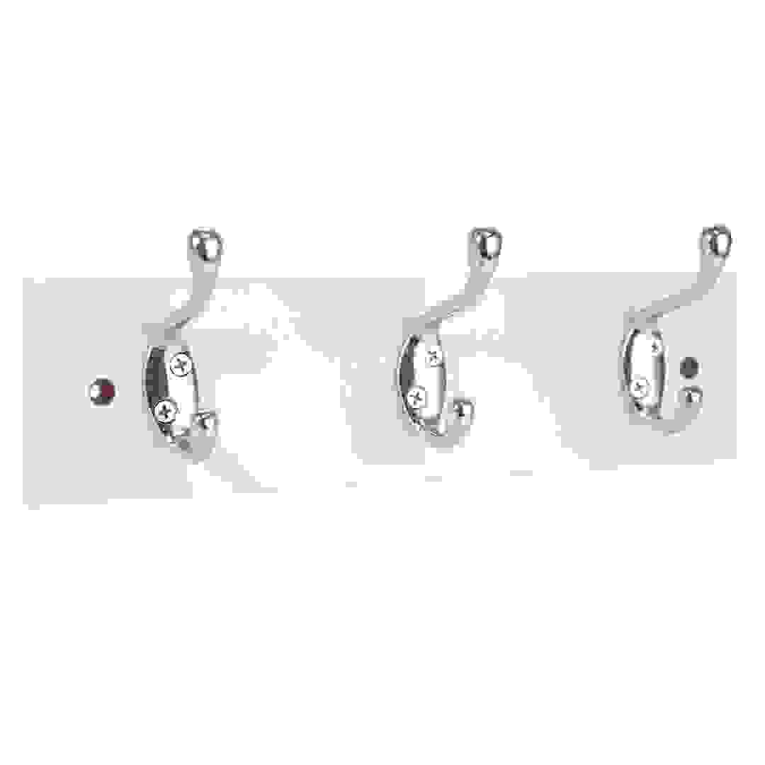 شماعات معاطف هيتتش خشبية مطلية (أبيض)