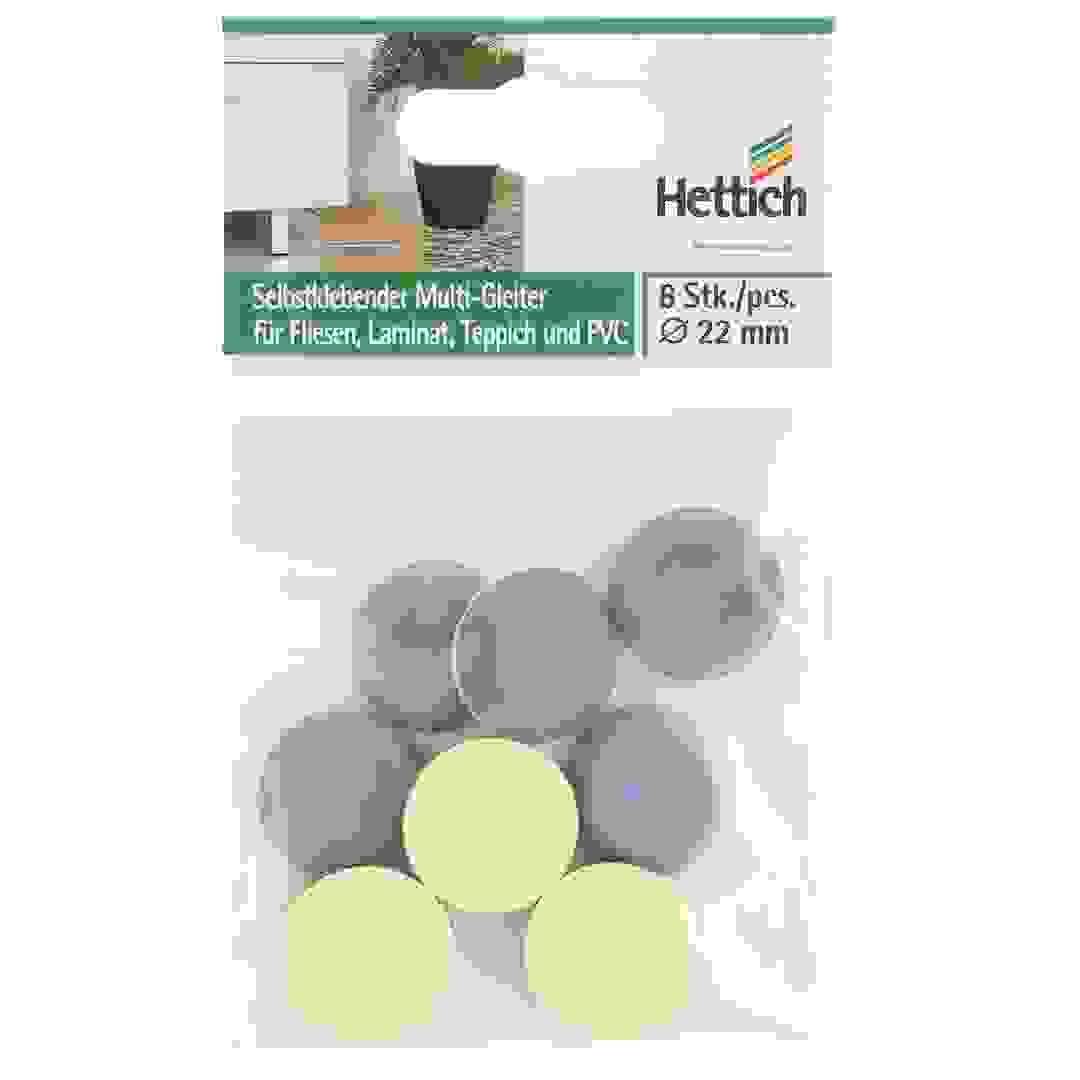 Hettich Self-Adhesive Multi-Glides, Round (2.2 cm, 8 pcs)