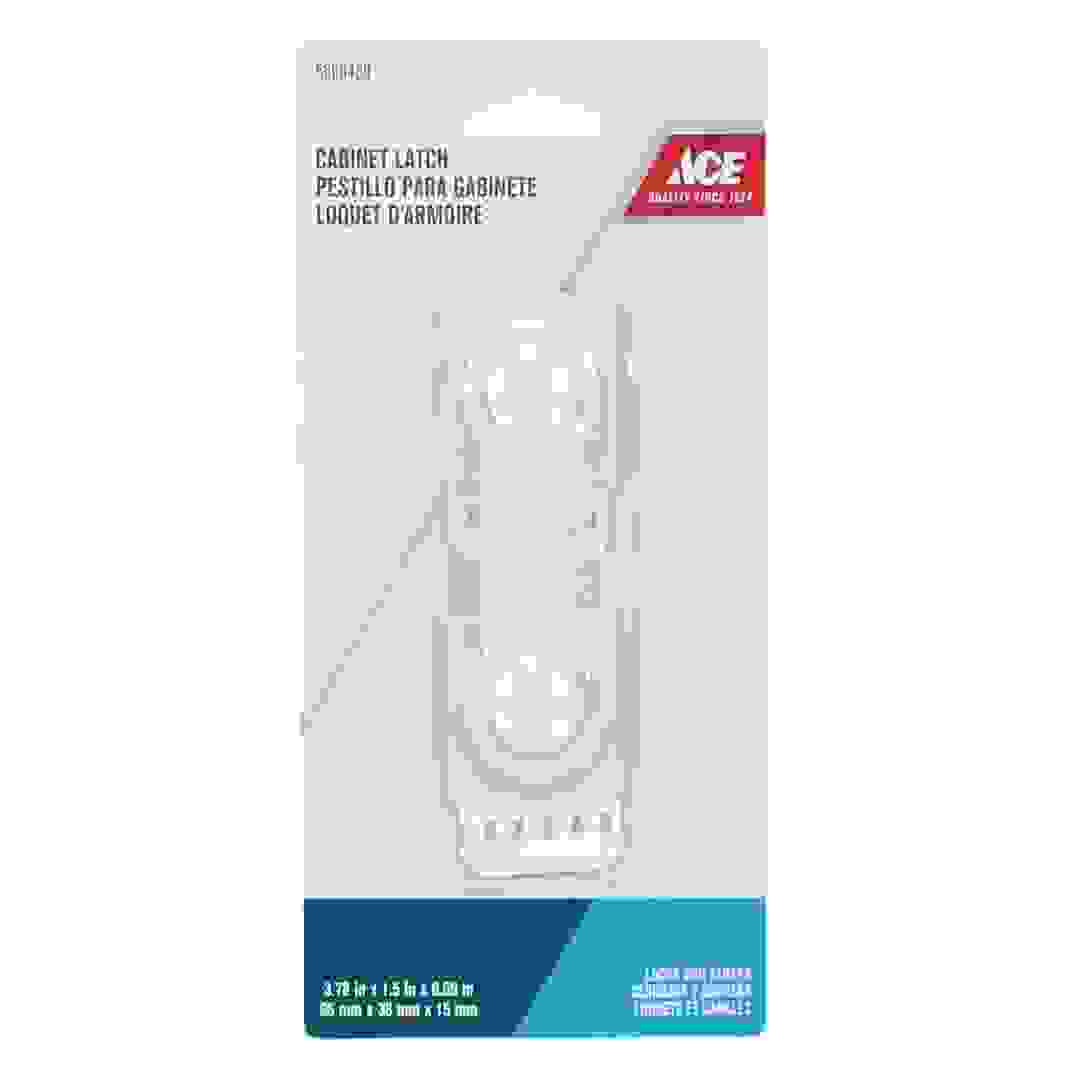 Ace Plastic Cabinet Latch (9.6 x 3.8 x 1.5 cm)