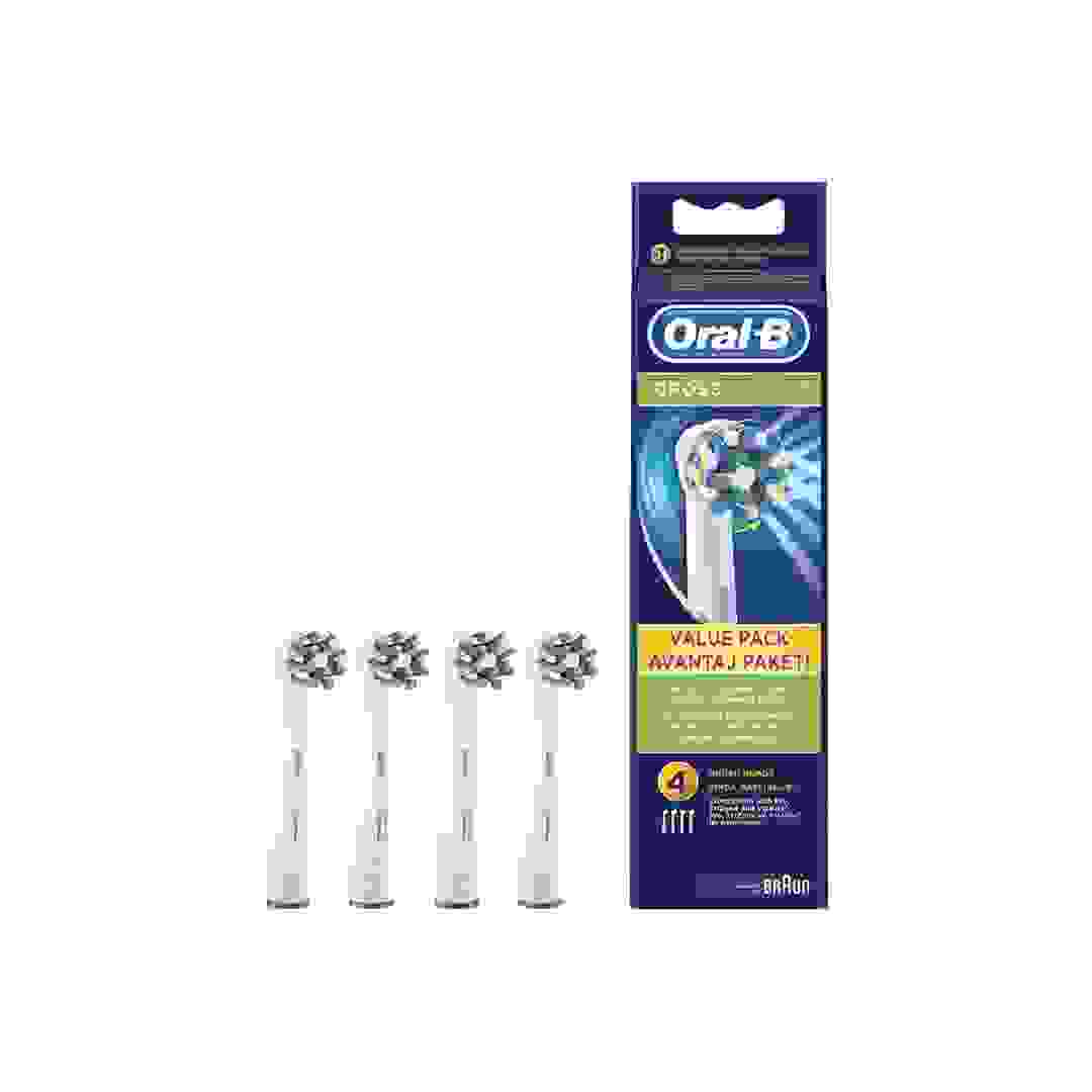 Oral-B Cross Action Toothbrush Replacement Heads (4 pcs)