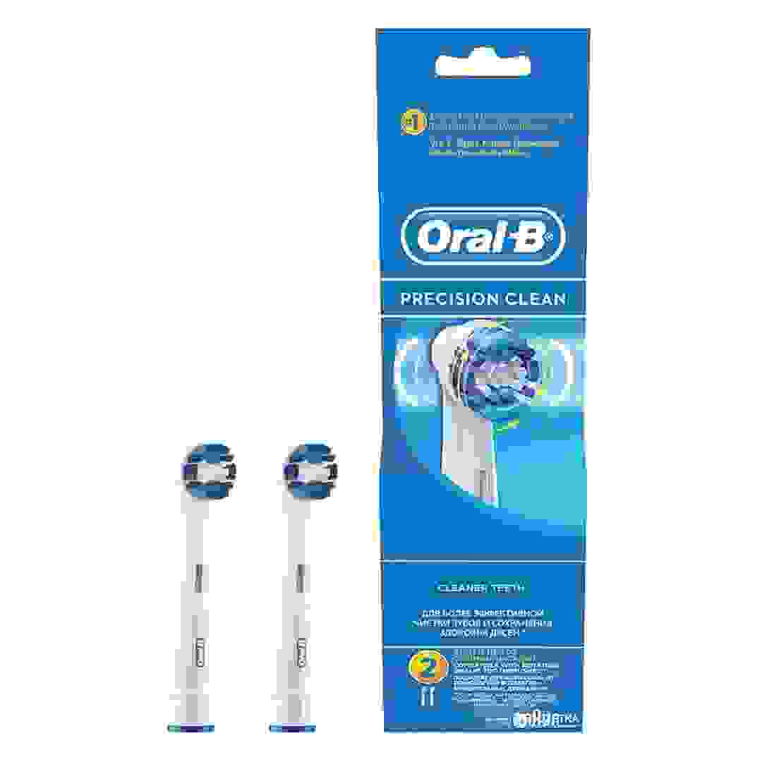 Oral-B Precision Clean Toothbrush Replacement Heads, EB20 (2 pcs)