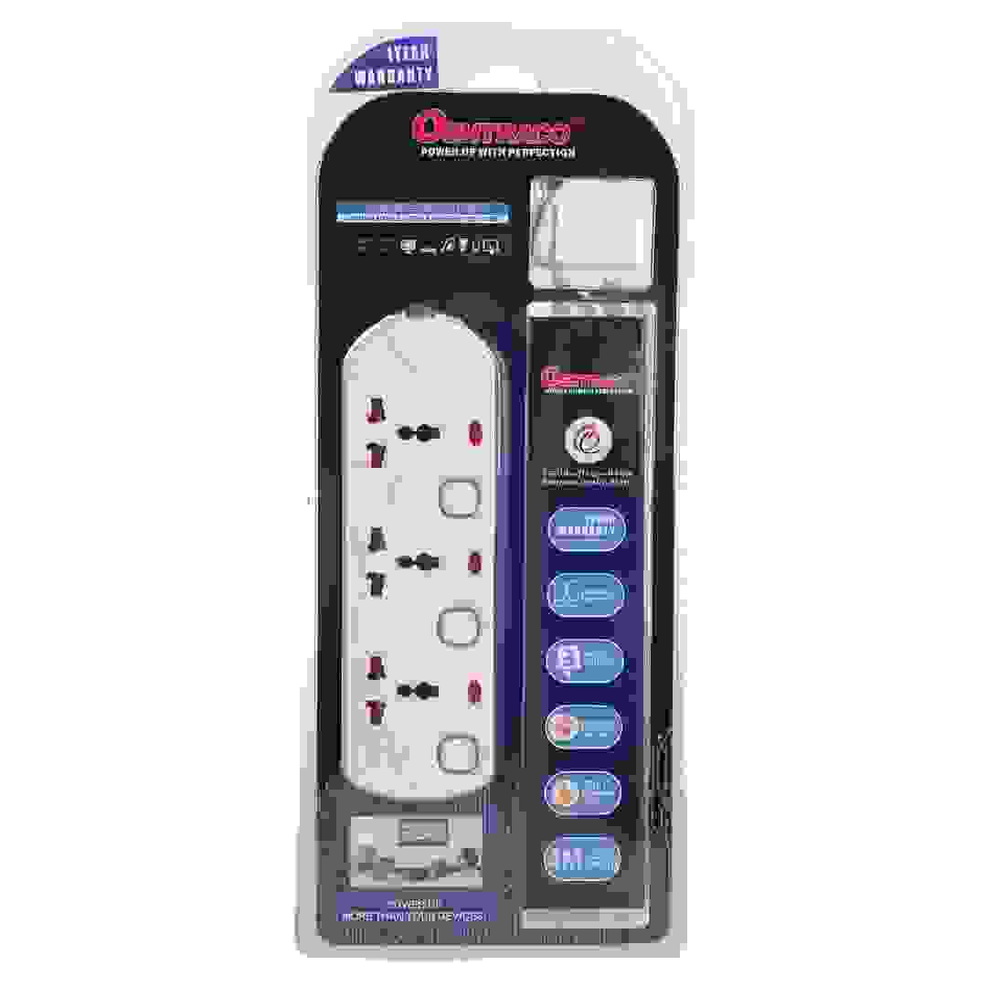 Oshtraco 3-Socket Extension Lead (4 m)