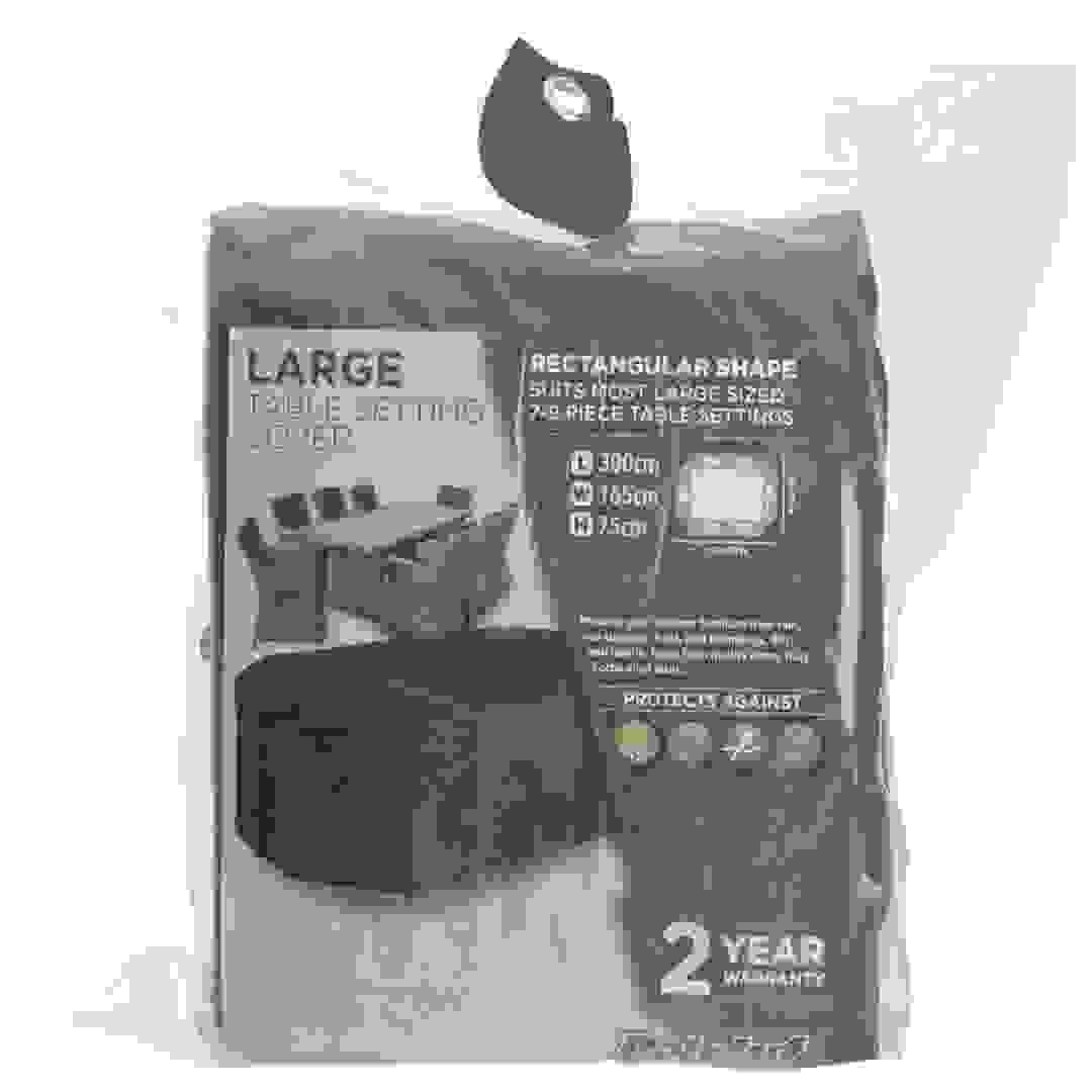 غطاء كبير للطاولة بولي تف سامارا (300 × 165 × 75 سم)