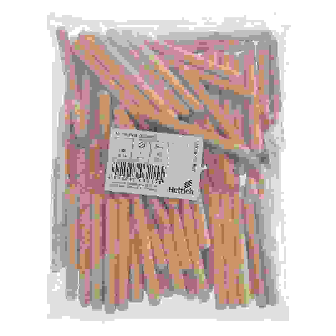 وتد خشبي هيتتش (6 × 60 ملم، 100 قطعة)