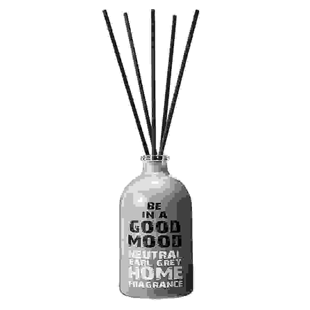 Be in A Good Mood Neutral Earl Grey Reed Diffuser (100 ml, Gray)