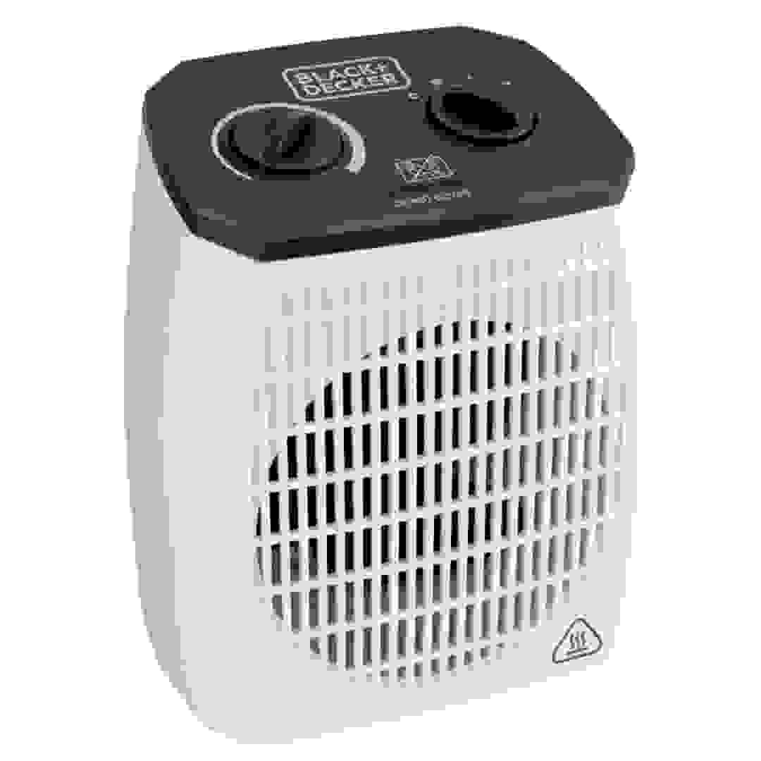 مدفأة بلاك آند ديكر HX310-B5 بمروحة رأسية (2000 واط، أبيض)