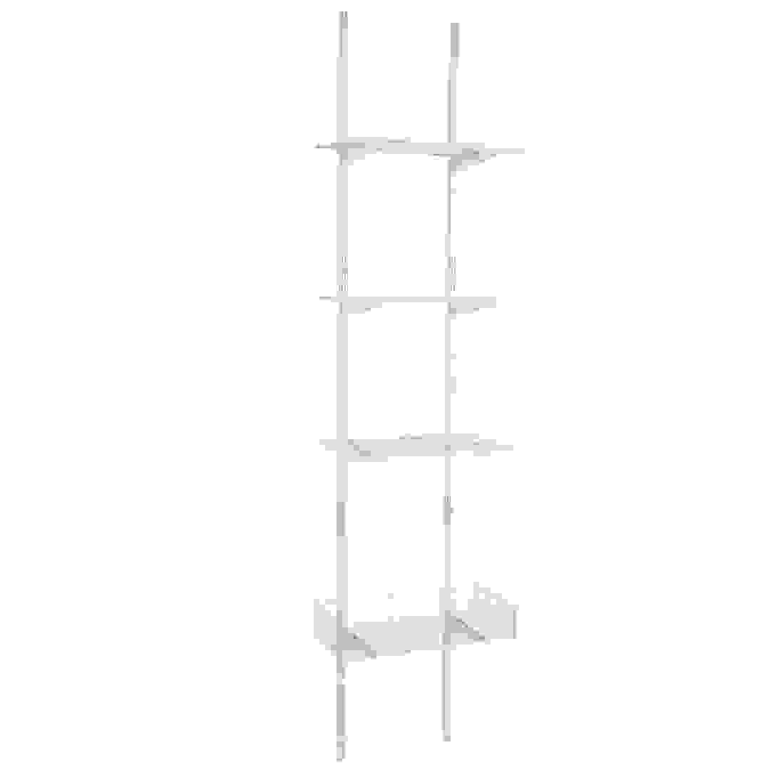 رفوف وسلّة سلكية ألتريد تُعلّق على الحائط (83 × 31 × 15 سم)