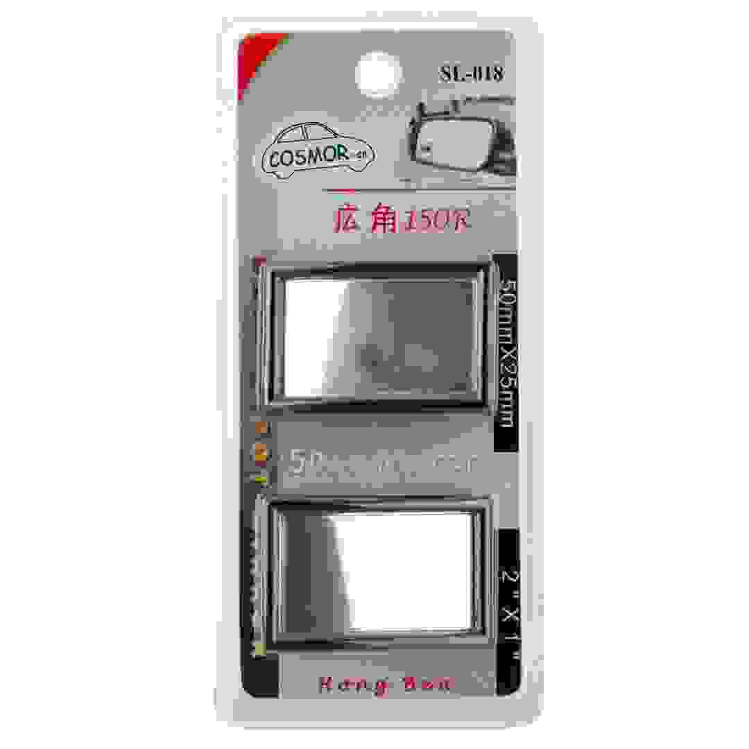 Cosmor Blind Spot Mirror (50 x 25 mm, Pack of 2)