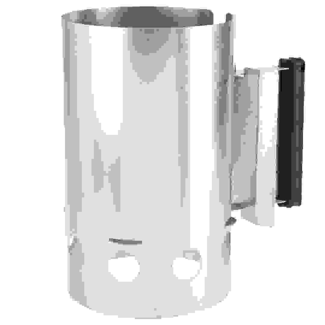 Grillmark Chimney Charcoal Starter (Silver)