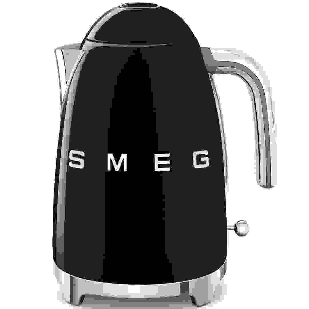 SMEG Retro Kettle (2400 W, 1.7 L, Black)