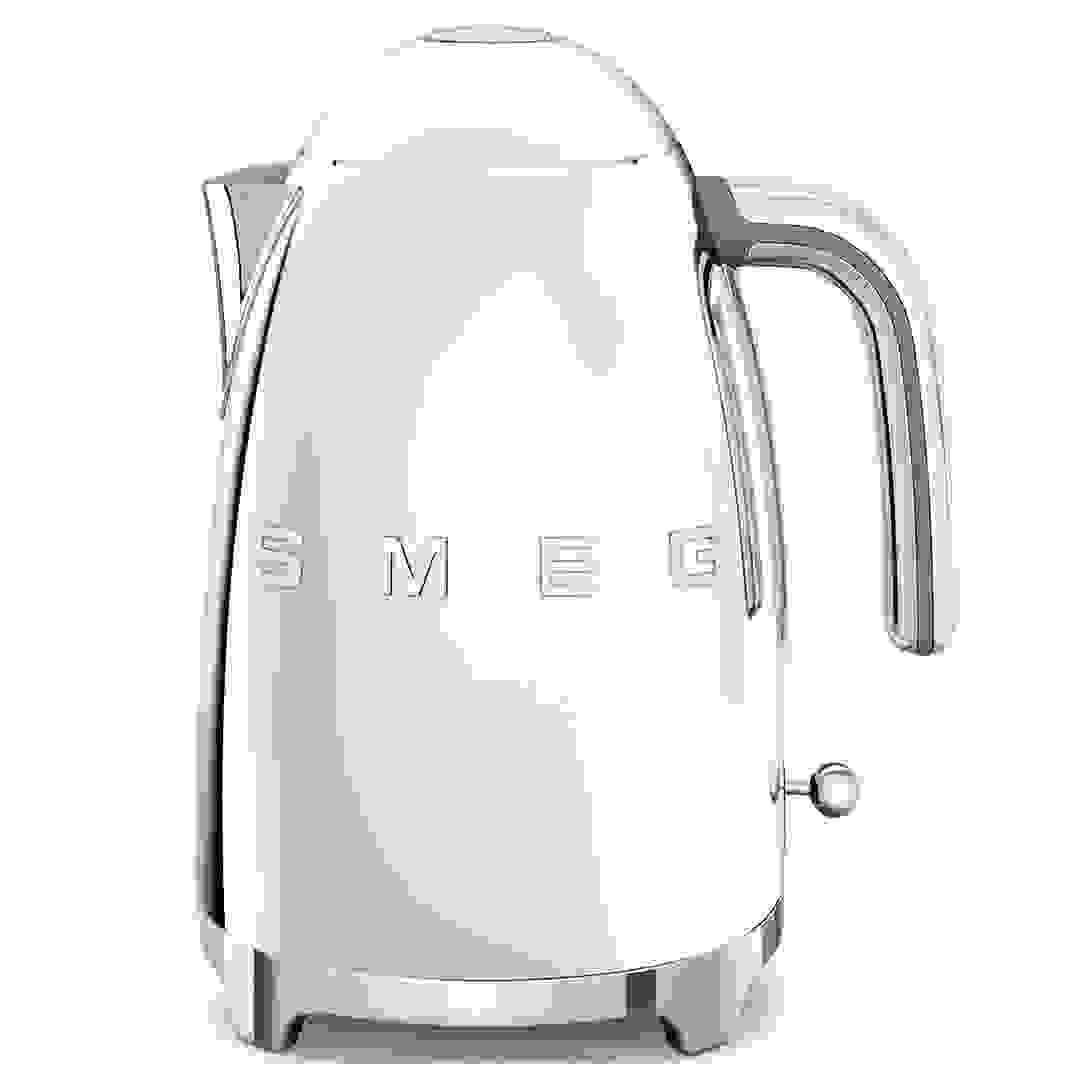 SMEG Retro Kettle (2400 W, 1.7 L, Silver)