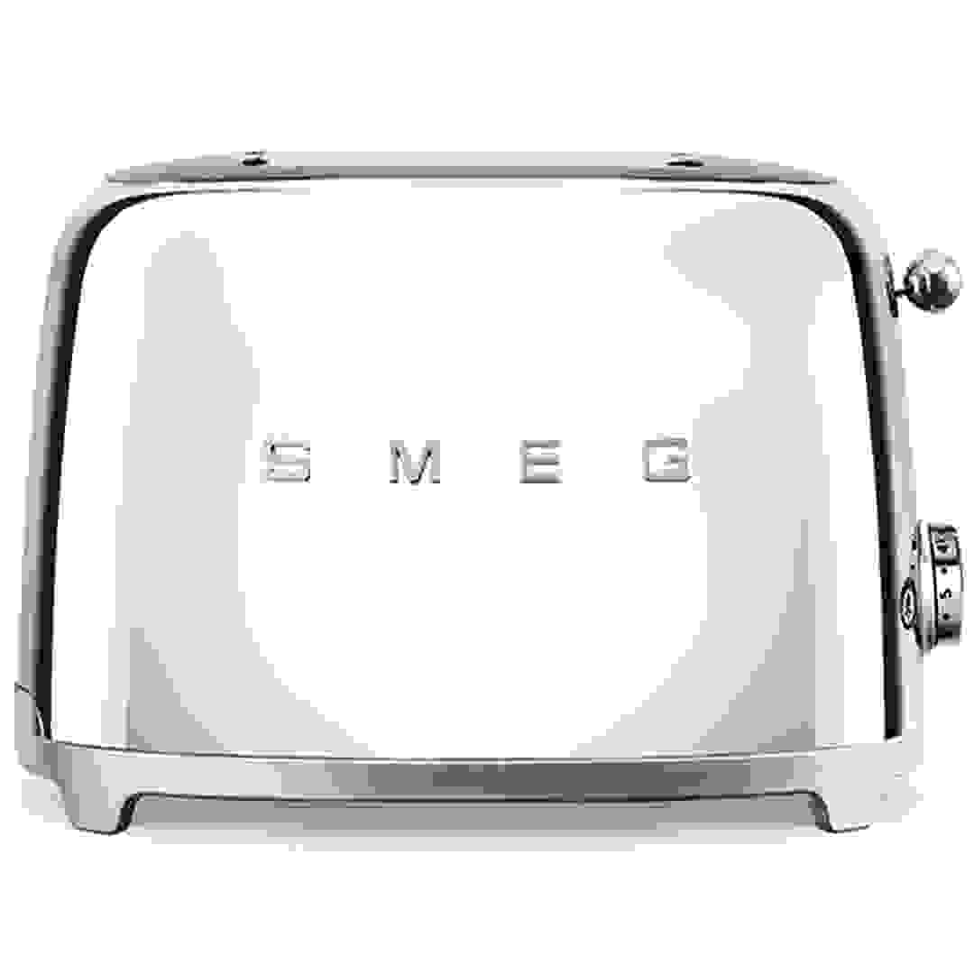 SMEG TSF01SSUK 50s Retro Style Toaster (950 W, Chrome)