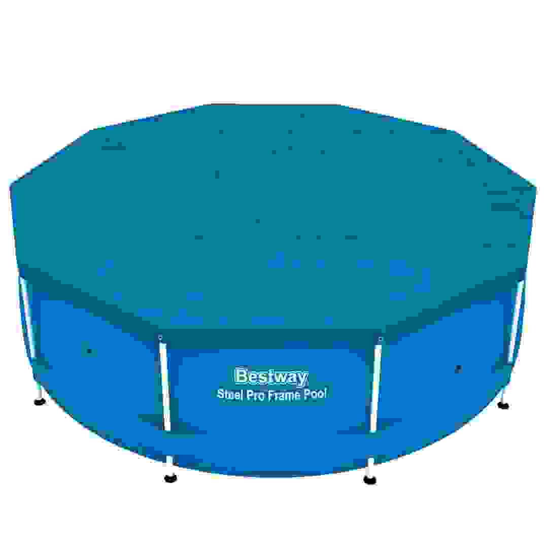 غطاء بست واي فلو كلير لحمامات السباحة فوق الأرض (305 سم، أزرق)