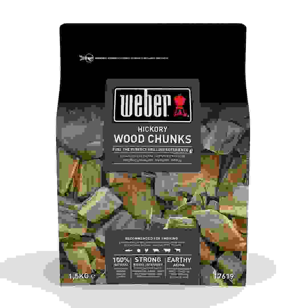 Weber Hickory Wood Chunks (1.5 Kg)