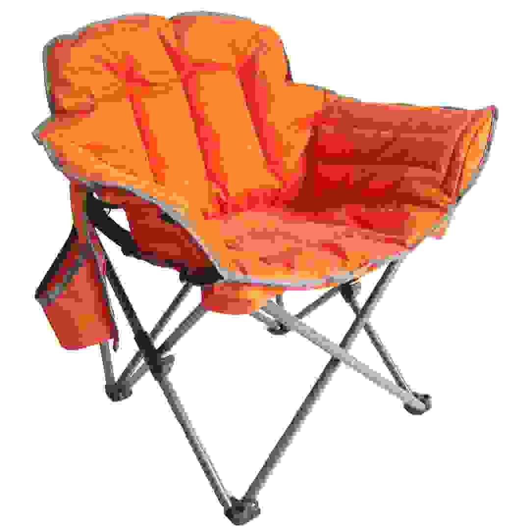 كرسي كلوب الفولاذي للتخييم (برتقالي)