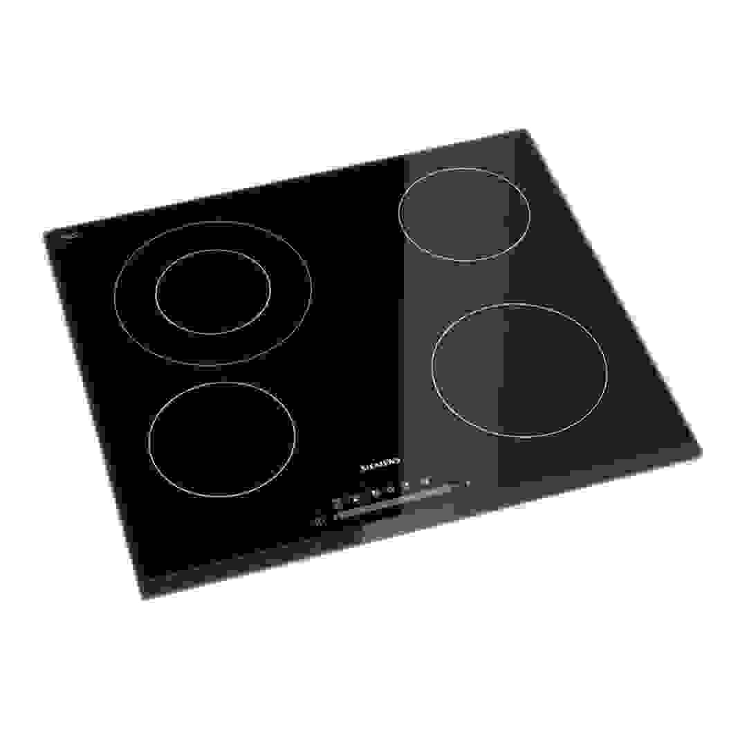 موقد سيراميك مدمج سيمنز 4 شعلات ET651NF17Q (60 سم، أسود)