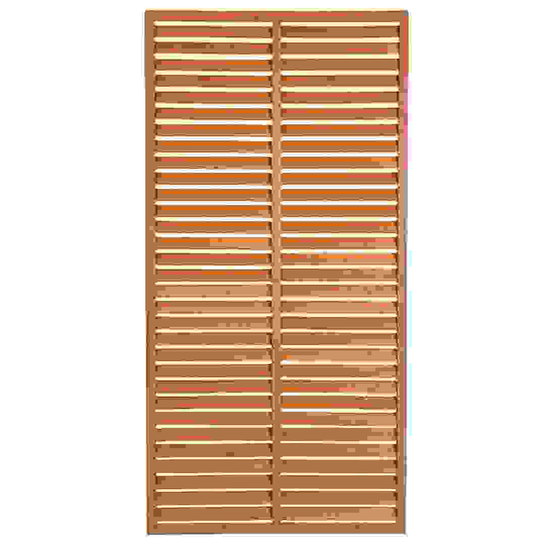 Living Space Wooden Louver Screen (90 x 3.5 x 181 cm)
