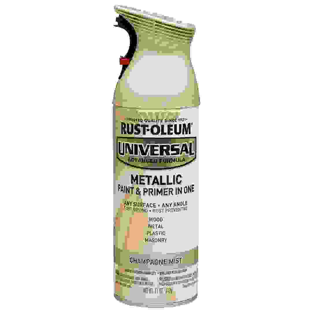 Rust-Oleum Universal Advanced Formula Metallic Paint & Primer in One (Champagne Mist, 312 g)