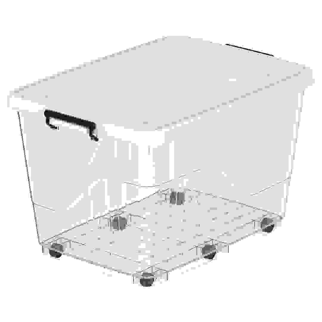 Cosmoplast Plastic Storage Box W/ Lid (82 L)
