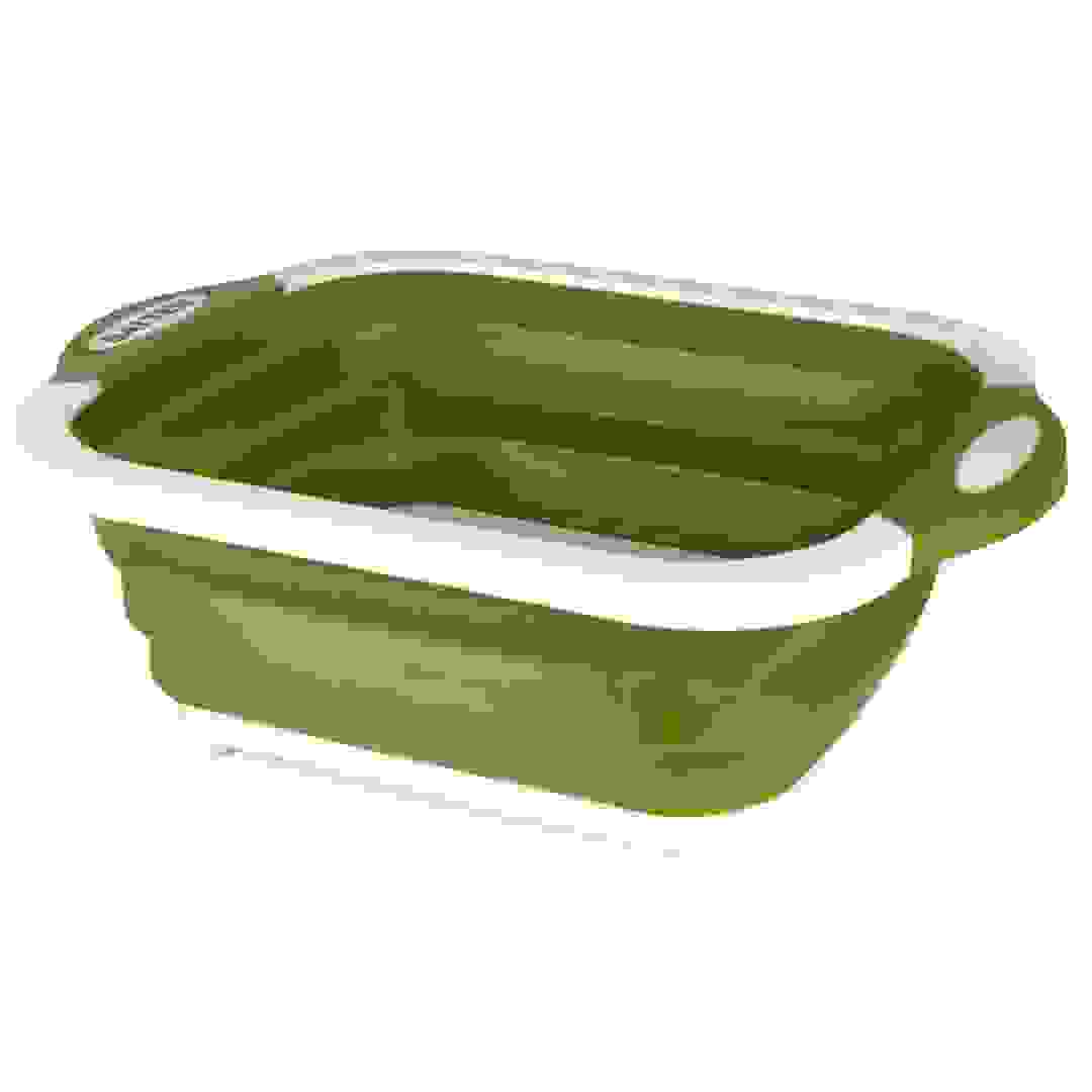 Salter Collapsible Chopping Board (40 x 30 x 4 cm, Green)