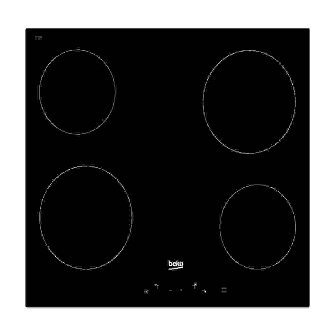 Beko Built-In 4 -Zones Vitroceramic Hob, HIC64400E (60 x 37 cm)