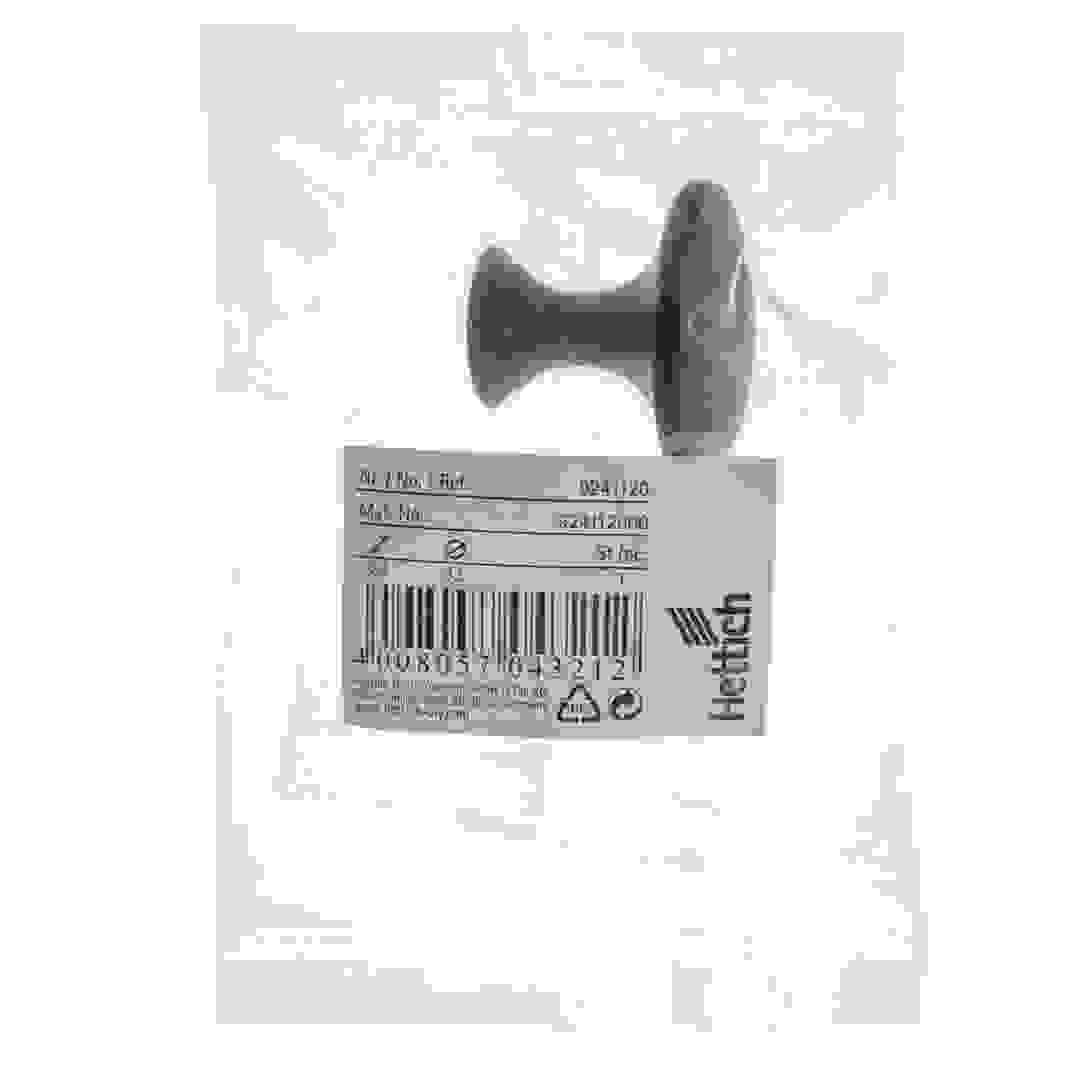 Hettich Die-Cast Knob (32 mm, Black)
