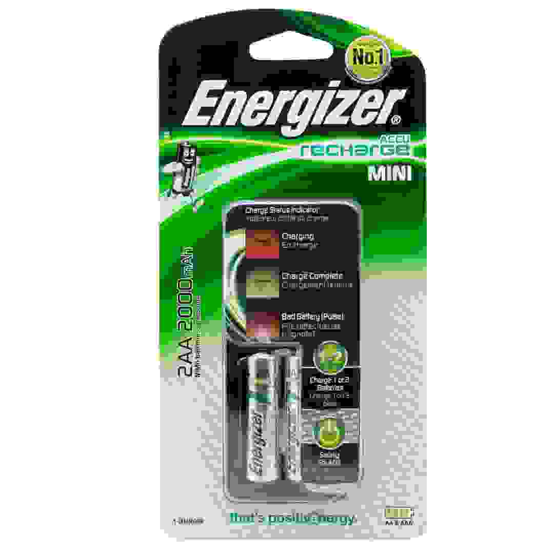 Energizer Battery Charger 2AA 2000 Mah