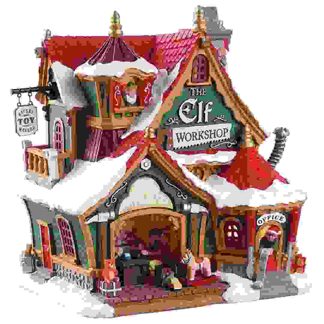 قطعة ديكور ورشة الأقزام ليماكس (18.6 × 16.4 × 13 سم)