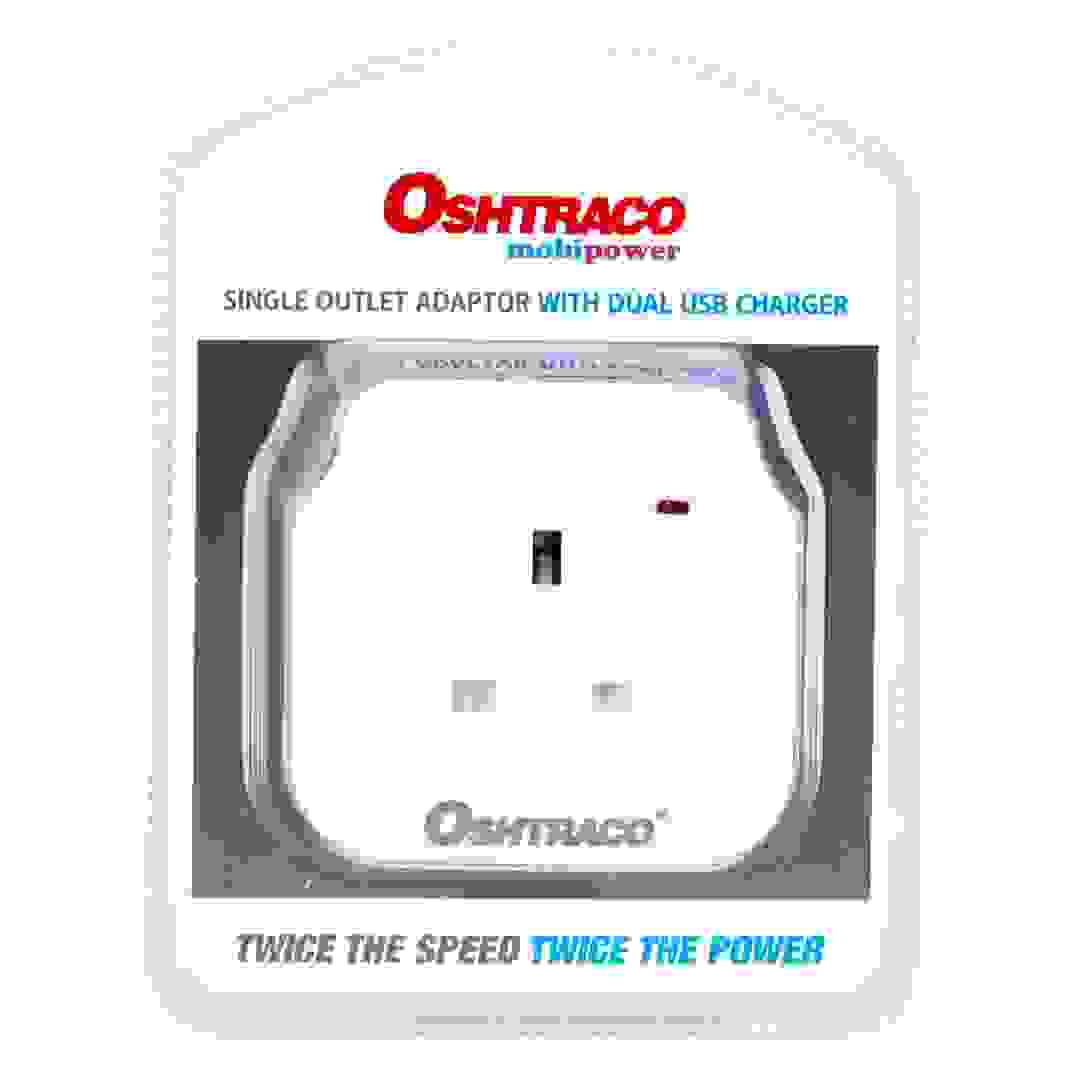 Oshtraco Outlet Adaptor + USB Charger