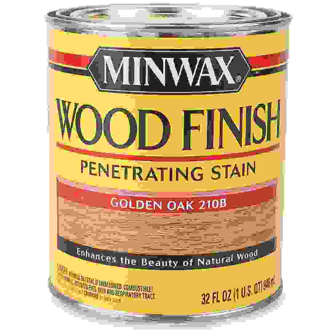 Minwax 70001 Wood Finish Penetrating Stain (946ml, Golden Oak)