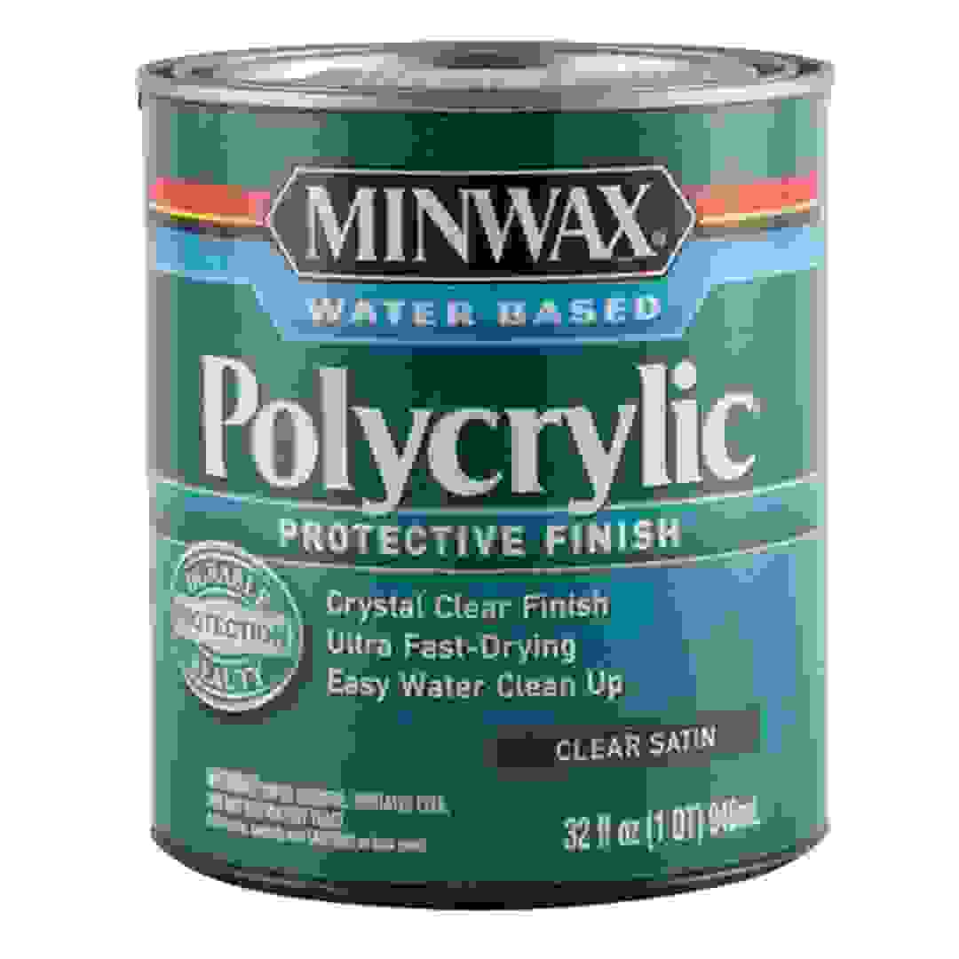 Minwax Polycrylic Protective Finish (946 ml, Clear Satin)