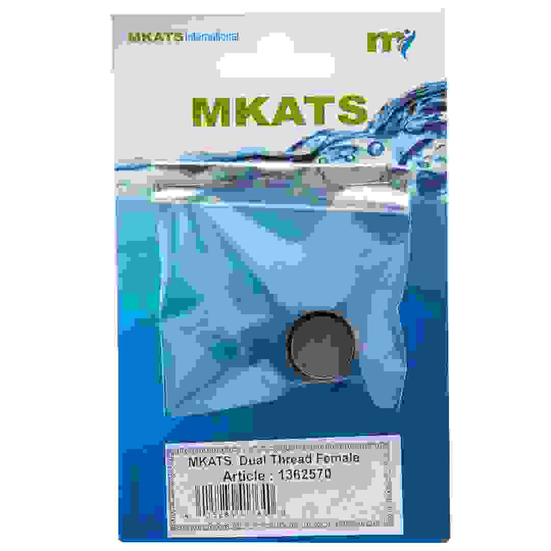 Mkats Chrome Plated Dual Thread Aerator