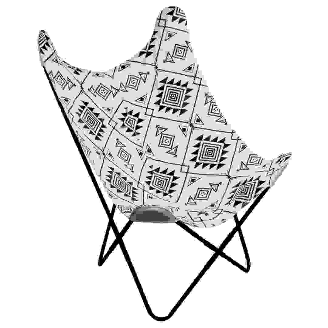 كرسي هوم ديكو فاكتوري طراز فراشة بتصميم قبلي
