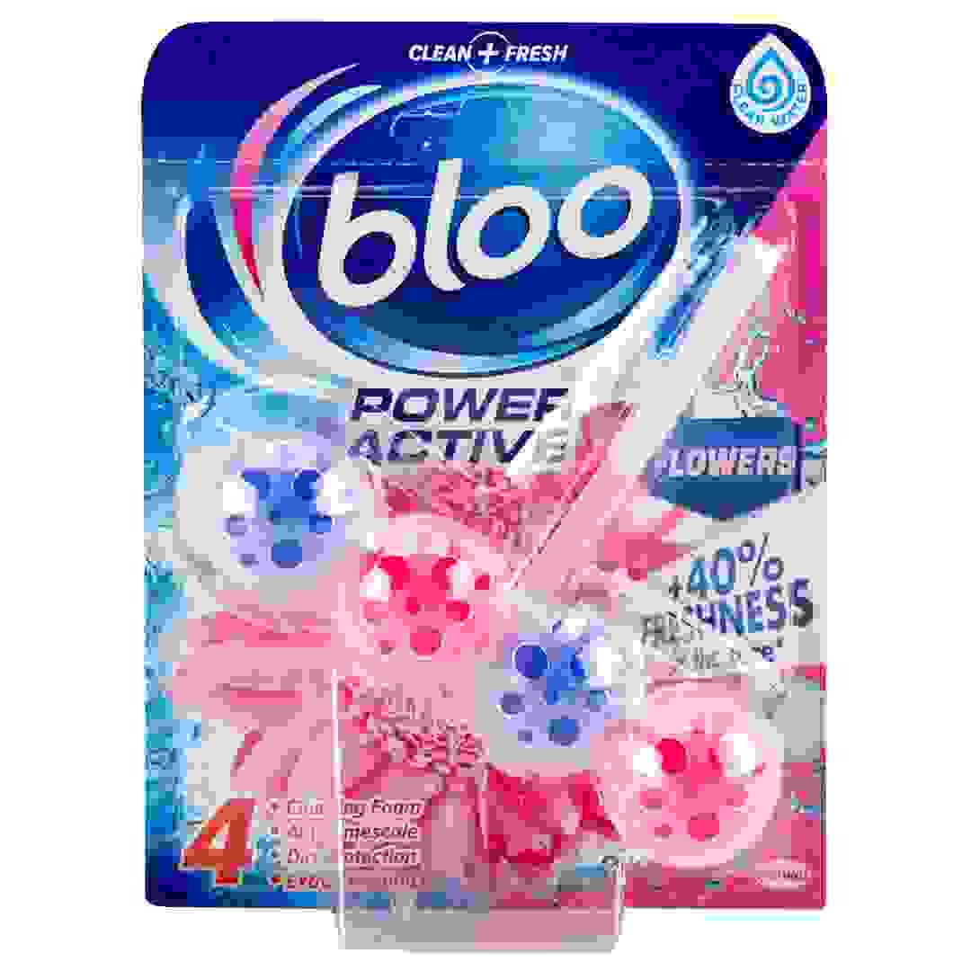 Bloo Power Active Flowers Toilet Rim Block (50 g)
