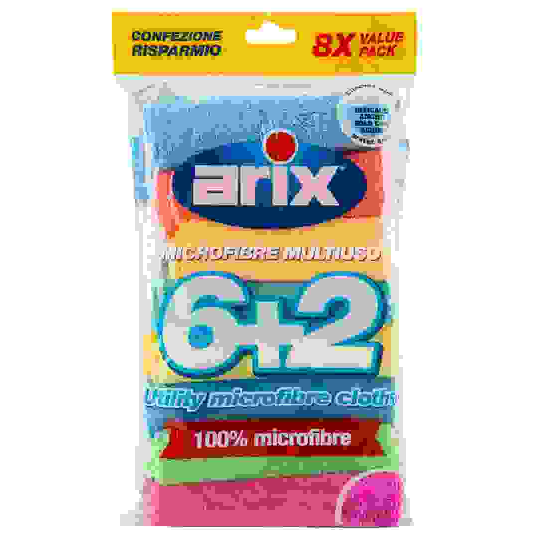 Arix Microfiber Utility Cloth Value Pack (8 Pc.)