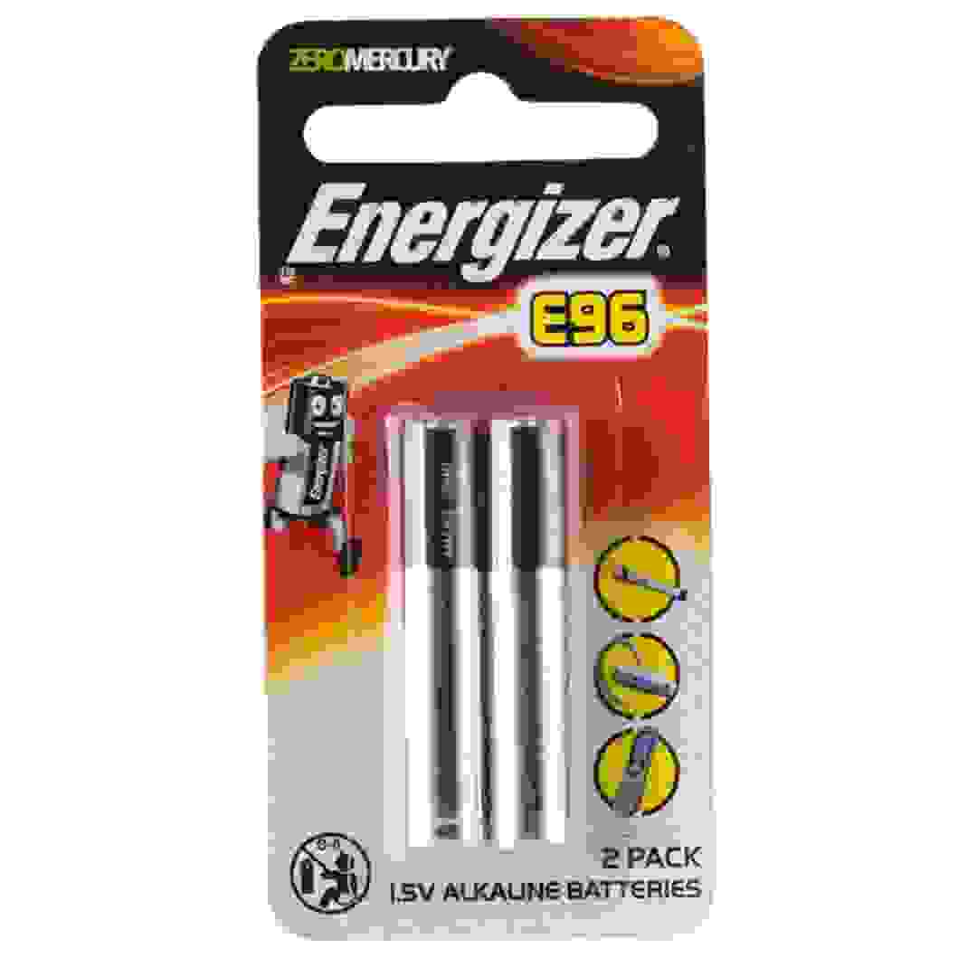 Energizer E96 Alkaline AAAA Batteries (Pack of 2)