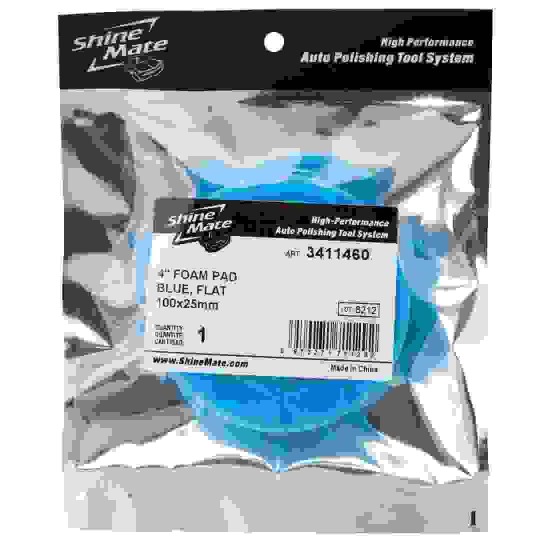 Shine Mate Flat Foam Pad (10 x 2.5 cm, Blue)