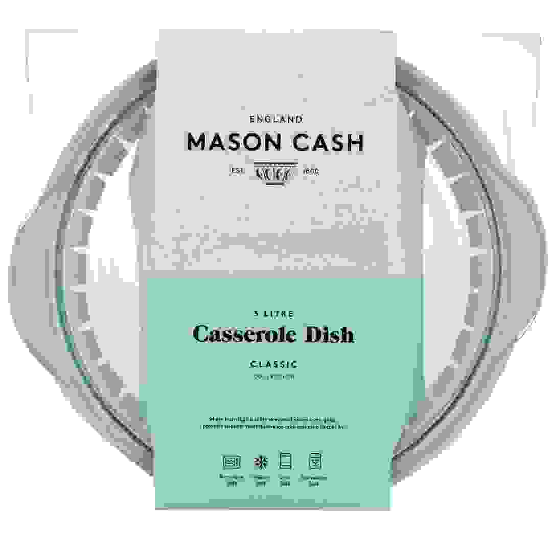 Mason Cash Classic Collection Casserole Dish with Lid (3 L)