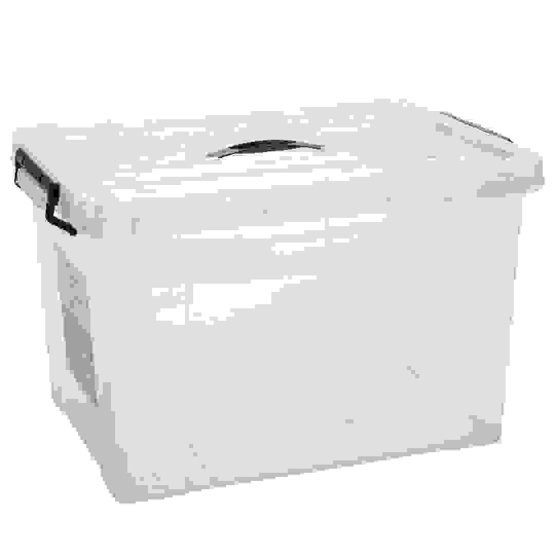 صندوق تخزين هوم وركس بمقبض (48 لتر)